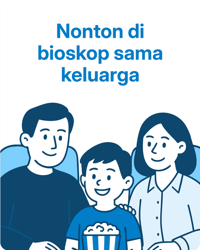 Nonton di bioskop sama keluarga