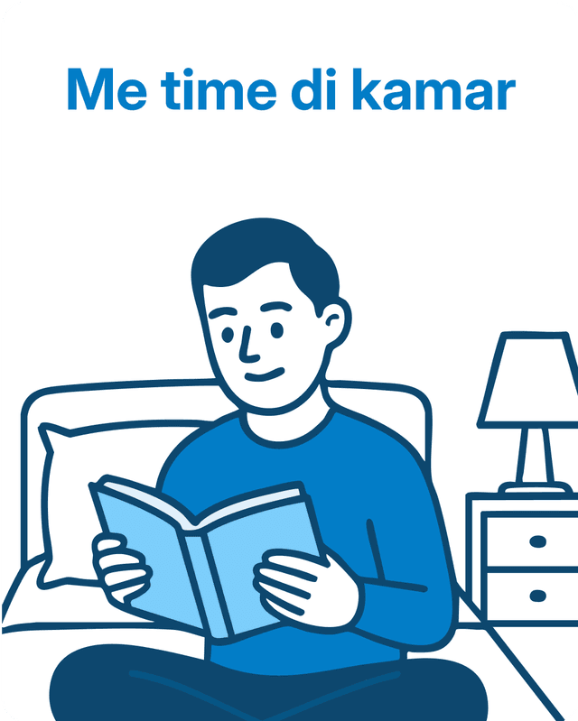 Me time di kamar